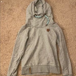 Gray sweatshirt